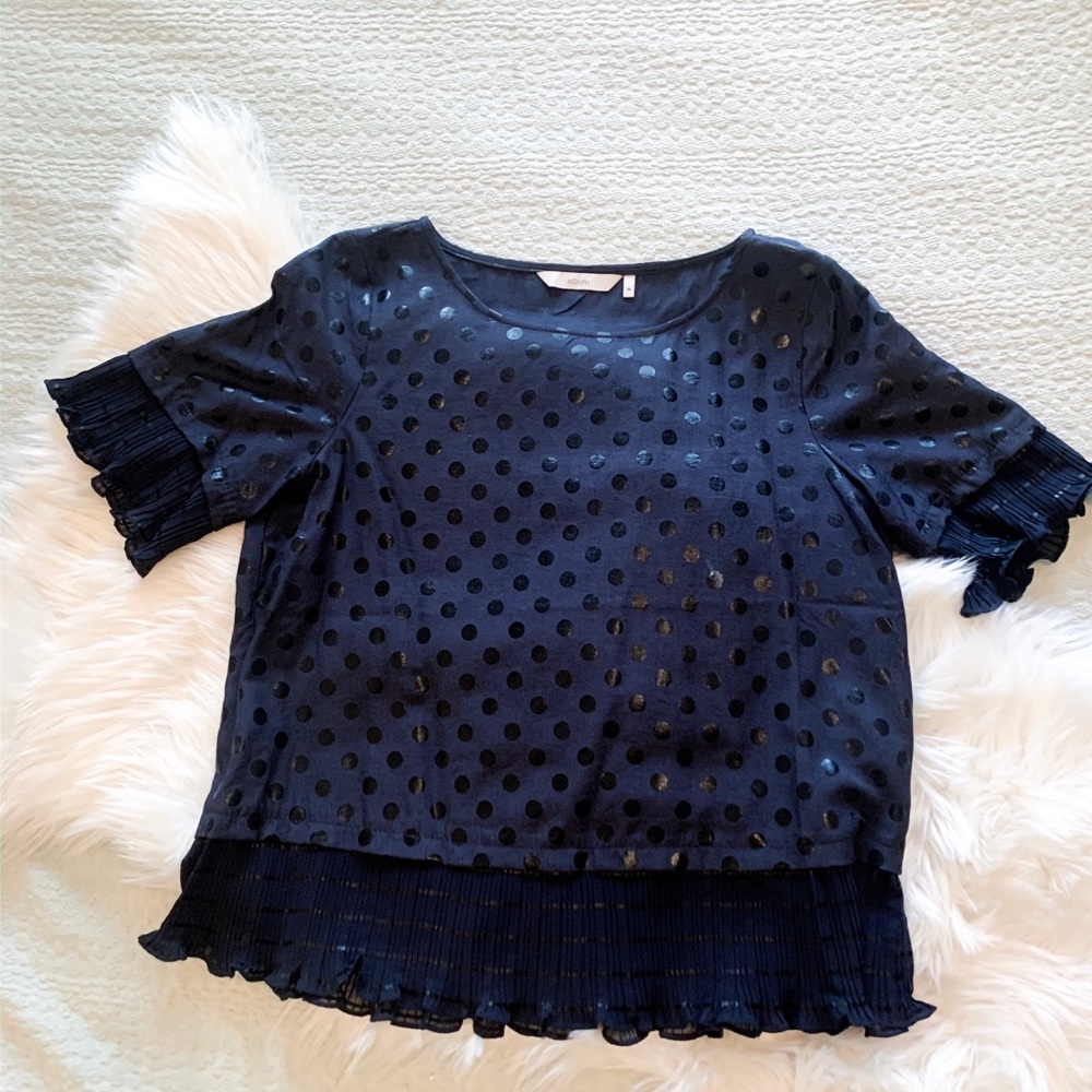 Shimmer Polka Dot Shirt